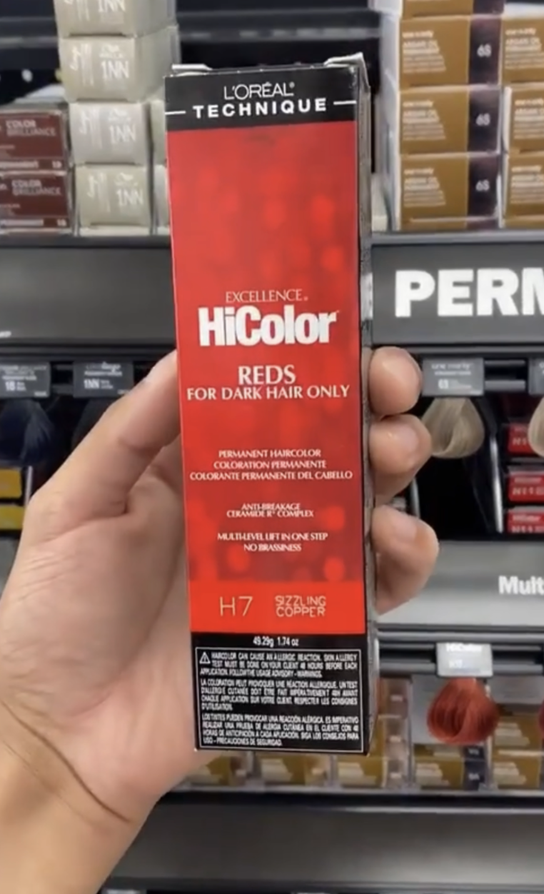 L'Oréal Technique HiColor Hair Color for Dark Hair